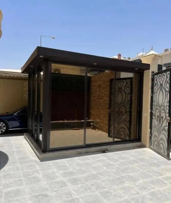 تفصيل أعمال حديد وواجهات للمظلات والخيام الدمام والخبر والقطيف - فخامة الظل المتميز للمظلات والخيام