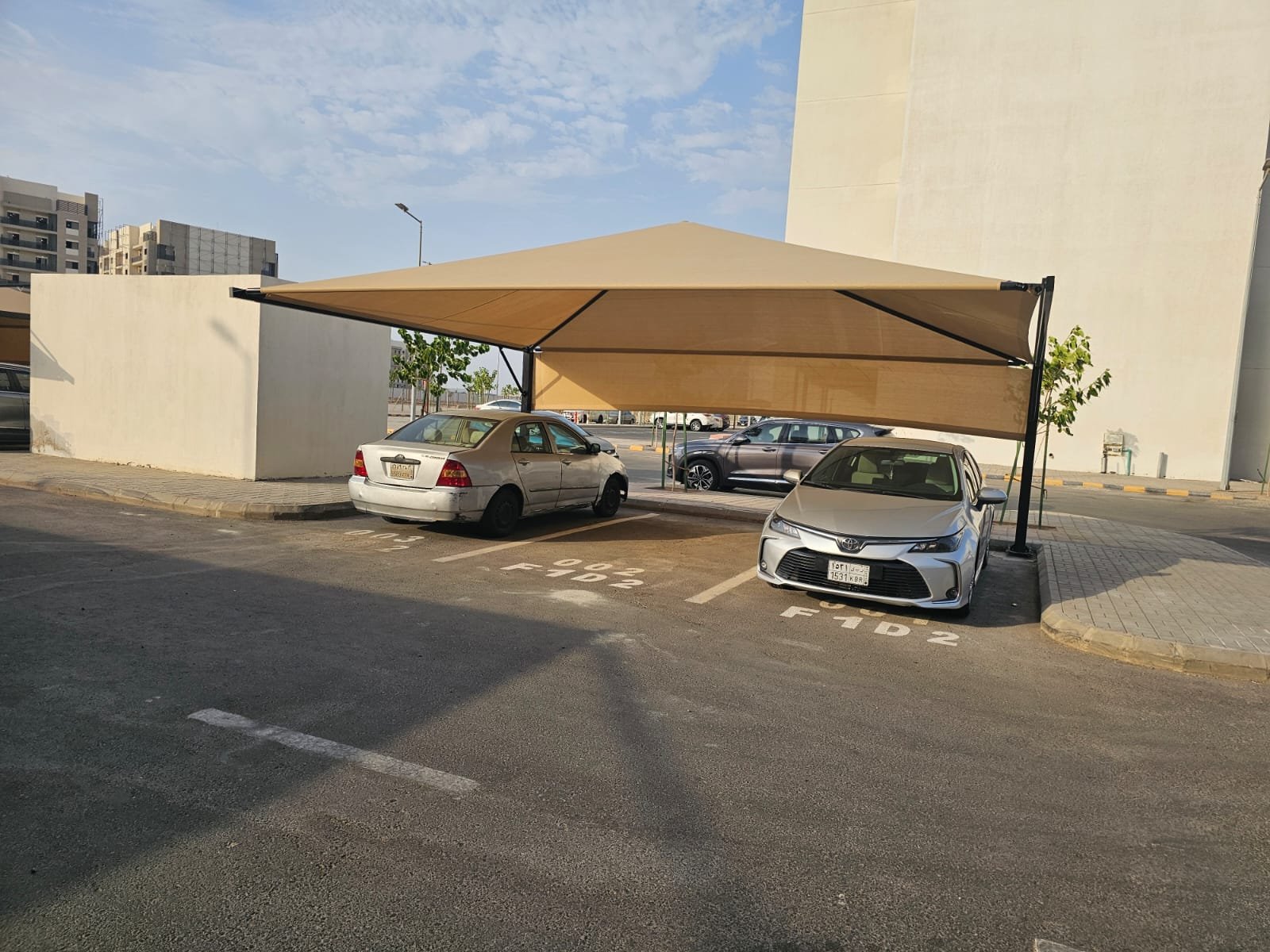 مظلات سيارات الدمام والخبر والقطيف - صورة 1